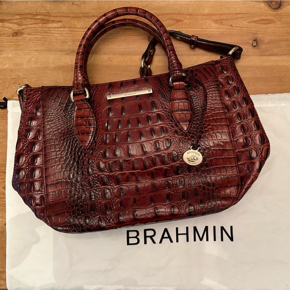 Melbourne Collection Asher Crocodile 🐊 Embossed Tote Bag (Mini) - Picture 2 of 10